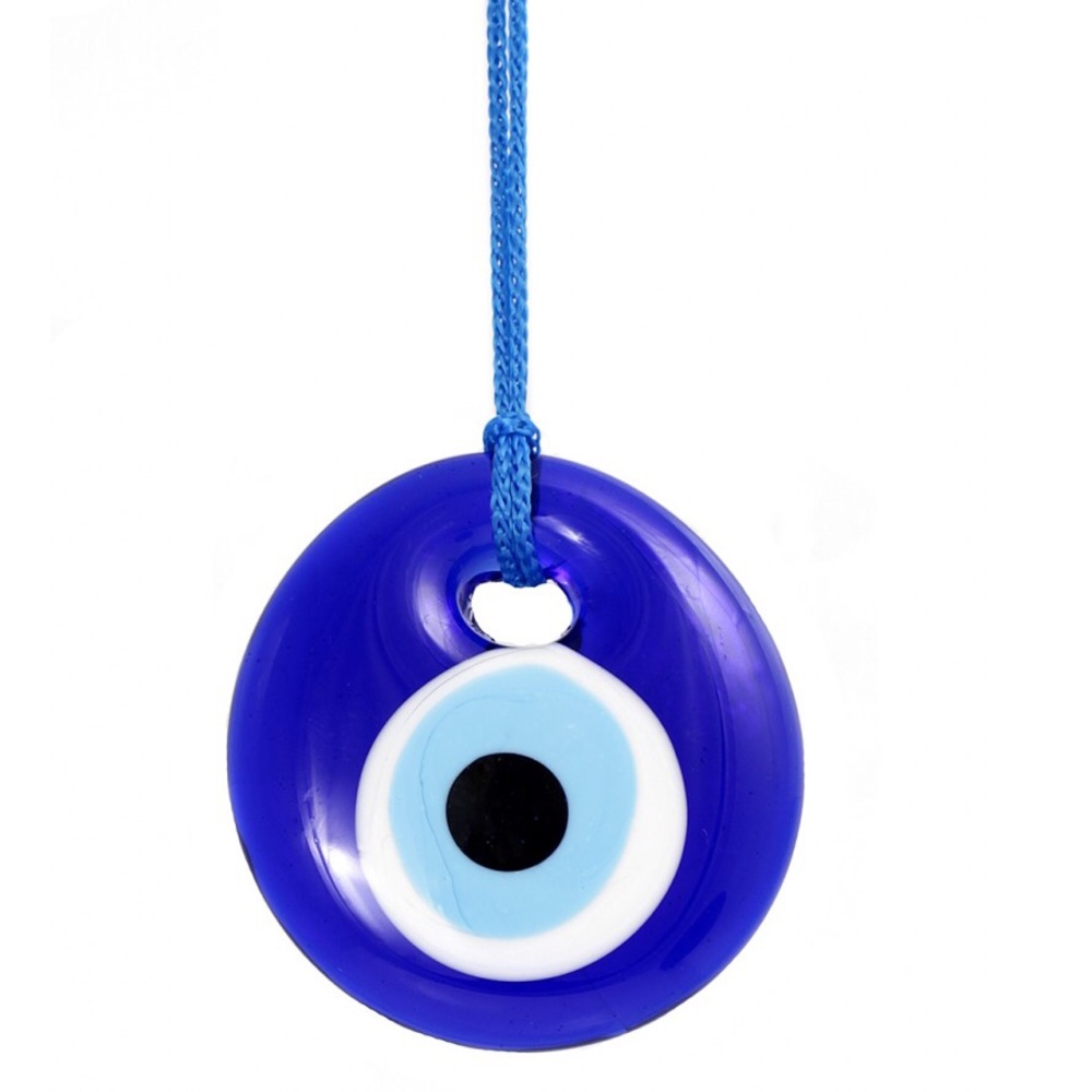 Evil Eye Glass Charm